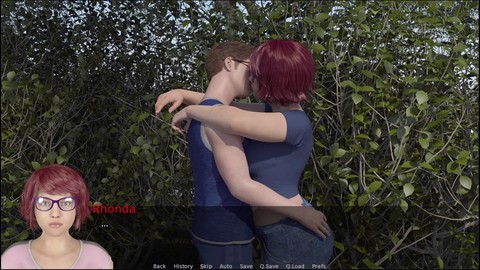 La belle-mère adolescente Rhonda me fait une fellation