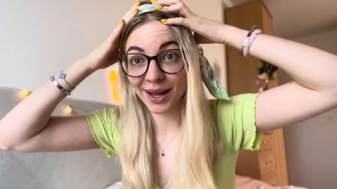 Bondage & discipline, blonde, dominant woman