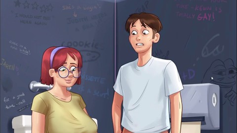 Die heiße Tante und die Jungs aus ihrer Nachbarschaft legen los in Teile zwei der Sommer-Saga