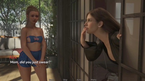 Zia indiana Desi animata in hentai viene scopata e riempita di sperma