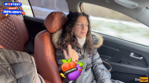 Ex-girlfriend Katty West wants one last ride in public before we get messy in the car